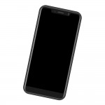 Camera Lens Glass with Frame for IVoomi Innelo 1 Black