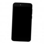 Camera Lens Glass with Frame for BLU Studio Pro Black