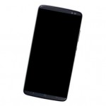 Camera Lens Glass with Frame for ZTE Axon 9 Black