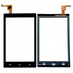 Touch Screen Digitizer For Intex Aqua 4x Black By - Maxbhi Com