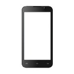 Touch Screen Digitizer For Intex Aqua Y3 Black By - Maxbhi.com