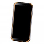 Camera Lens Glass with Frame for Doogee S40 Pro Orange