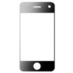 Touch Screen Digitizer For Vox Mobile Vp4 With Tv Black By - Maxbhi Com