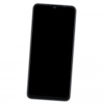Camera Lens Glass with Frame for Itel A70 Black