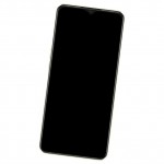 Camera Lens Glass with Frame for Oppo A59 5G Black