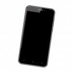 Camera Lens Glass with Frame for M-Tech Turbo L10 White