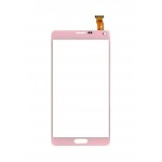 Touch Screen Digitizer For Samsung Galaxy Note 4 Pink By - Maxbhi.com