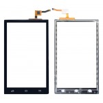 Touch Screen Digitizer For Spice Stellar Xlife M5 Plus Black By - Maxbhi Com