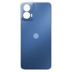 Back Panel Cover For Motorola Moto G34 5g Blue - Maxbhi Com