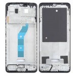 Lcd Frame Middle Chassis For Xiaomi Poco M6 Black By - Maxbhi Com