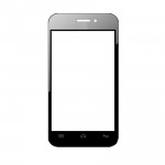 Touch Screen Digitizer For Videocon A17 White By - Maxbhi Com