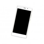 Middle Frame Ring Only for Wiko Ridge Fab 4G Black