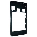 Middle Frame Ring Only For Wiko Ridge Fab 4g Black Grey By - Maxbhi Com