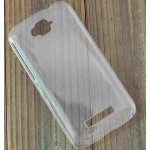 Transparent Back Case for Alcatel 7040F