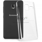Transparent Back Case for Lenovo A850 plus