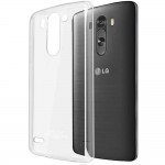 Transparent Back Case for LG G3 Dual-LTE D856
