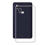 Transparent Back Case for Micromax A102 Canvas Doodle 3