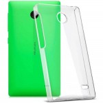 Transparent Back Case for Nokia X plus Dual SIM