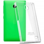 Transparent Back Case for Intex Cloud Y5
