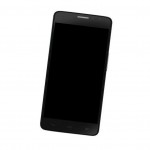 Middle Frame Ring Only for Alcatel One Touch Idol X Plus Black