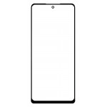 Replacement Front Glass For Lava Blaze Pro 5g Black By - Maxbhi Com