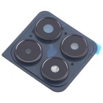 Camera Lens Glass With Frame For Xiaomi Poco X6 5g Black By - Maxbhi Com