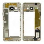 Middle Frame Ring Only For Samsung Galaxy A3 2016 Gold By - Maxbhi Com