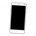 Middle Frame Ring Only for XOLO Q3000 White