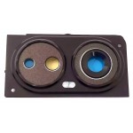 Camera Lens Glass With Frame For Blackview A200 Pro Black By - Maxbhi Com