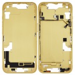 Lcd Frame Middle Chassis For Apple Iphone 14 Yellow By - Maxbhi Com