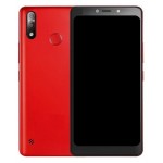 Back Panel Cover For Itel A55 Red - Maxbhi Com