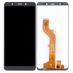 Lcd With Touch Screen For Itel A55 Black By - Maxbhi Com