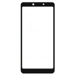 Replacement Front Glass For Itel A55 Black By - Maxbhi Com
