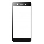 Replacement Front Glass For Itel A16 Black By - Maxbhi Com