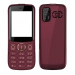 Full Body Housing For Cellecor A40i Red - Maxbhi Com