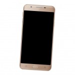 Camera Lens Glass with Frame for Samsung Galaxy On7 2016 Gold