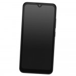 Camera Lens Glass with Frame for Itel S15 Black