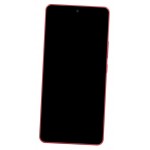 Lcd Frame Middle Chassis For Vivo Iqoo Neo 9 Pro Red By - Maxbhi Com