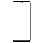 Replacement Front Glass For Xiaomi Redmi A3 Black By - Maxbhi Com