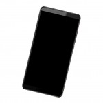 Camera Lens Glass with Frame for ZTE Blade A31 Plus Black
