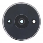 Camera Lens Glass With Frame For Xiaomi Redmi A3 Black By - Maxbhi Com