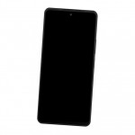 Camera Lens Glass with Frame for Vivo iQOO Z8x 5G Black