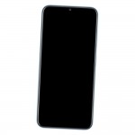 Camera Lens Glass with Frame for ZTE Blade A73 Black