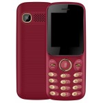 Back Panel Cover For Cellecor E4 Red - Maxbhi Com