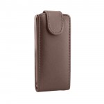 Flip Cover For Cellecor E1 Brown By - Maxbhi Com