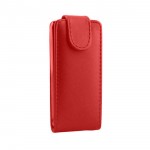 Flip Cover For Cellecor E1 Red By - Maxbhi Com