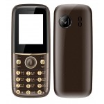 Full Body Housing For Cellecor E1 Brown - Maxbhi Com