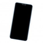 Camera Lens Glass with Frame for Vivo Z1i Black