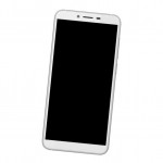 Camera Lens Glass with Frame for Coolpad Mega 5 Black