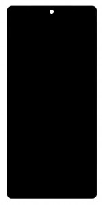Lcd With Touch Screen For Sharp Aquos R9 Pro Black By - Maxbhi Com